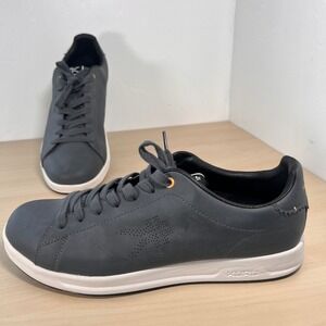 Kuru Roam Sneakers Mens 13 Gray Leather Low Top Comfort Shoes 104116130